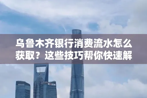 乌鲁木齐银行消费流水怎么获取？这些技巧帮你快速解决